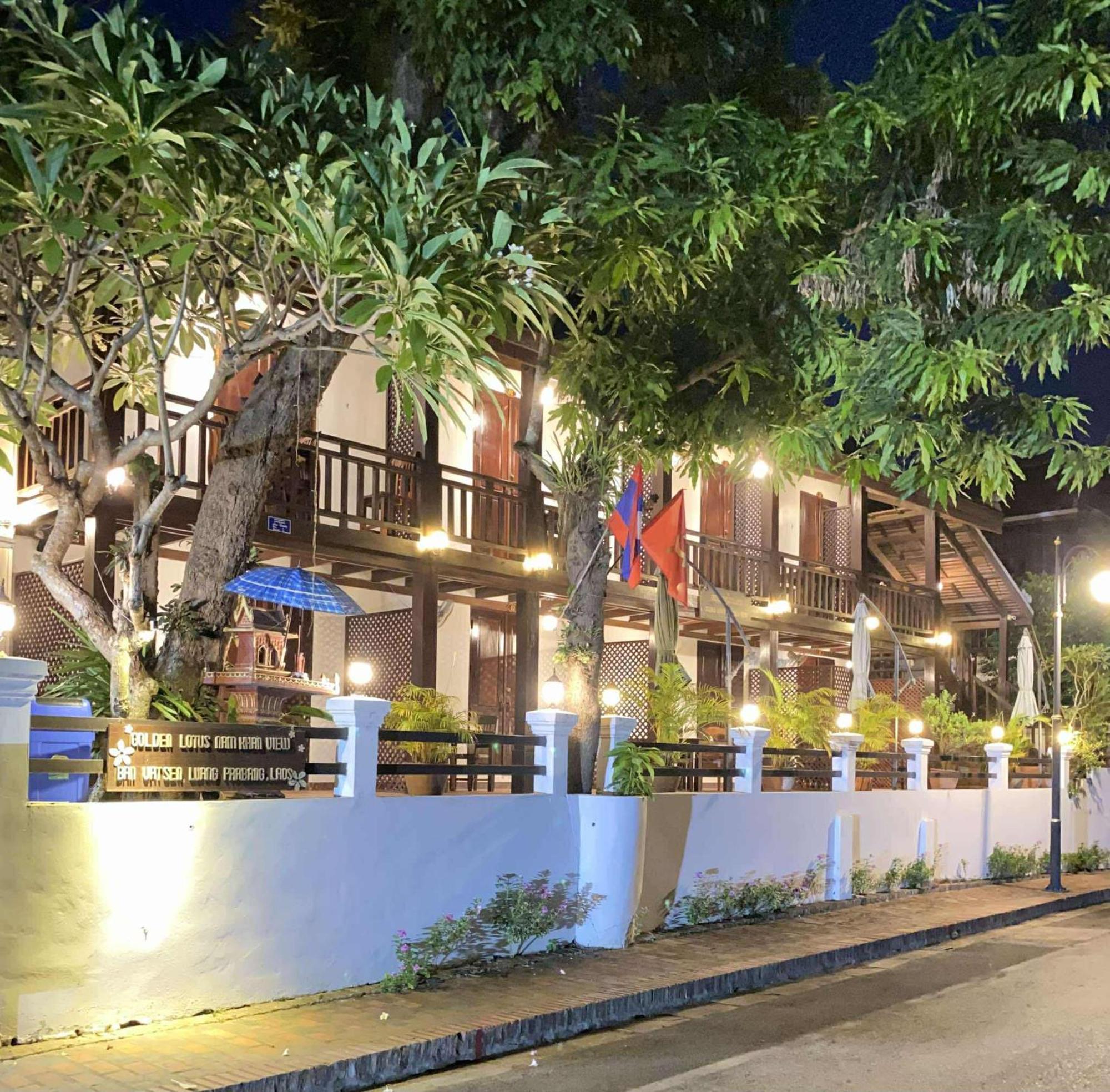 Golden Lotus Namkhan View Luang Prabang Exterior photo