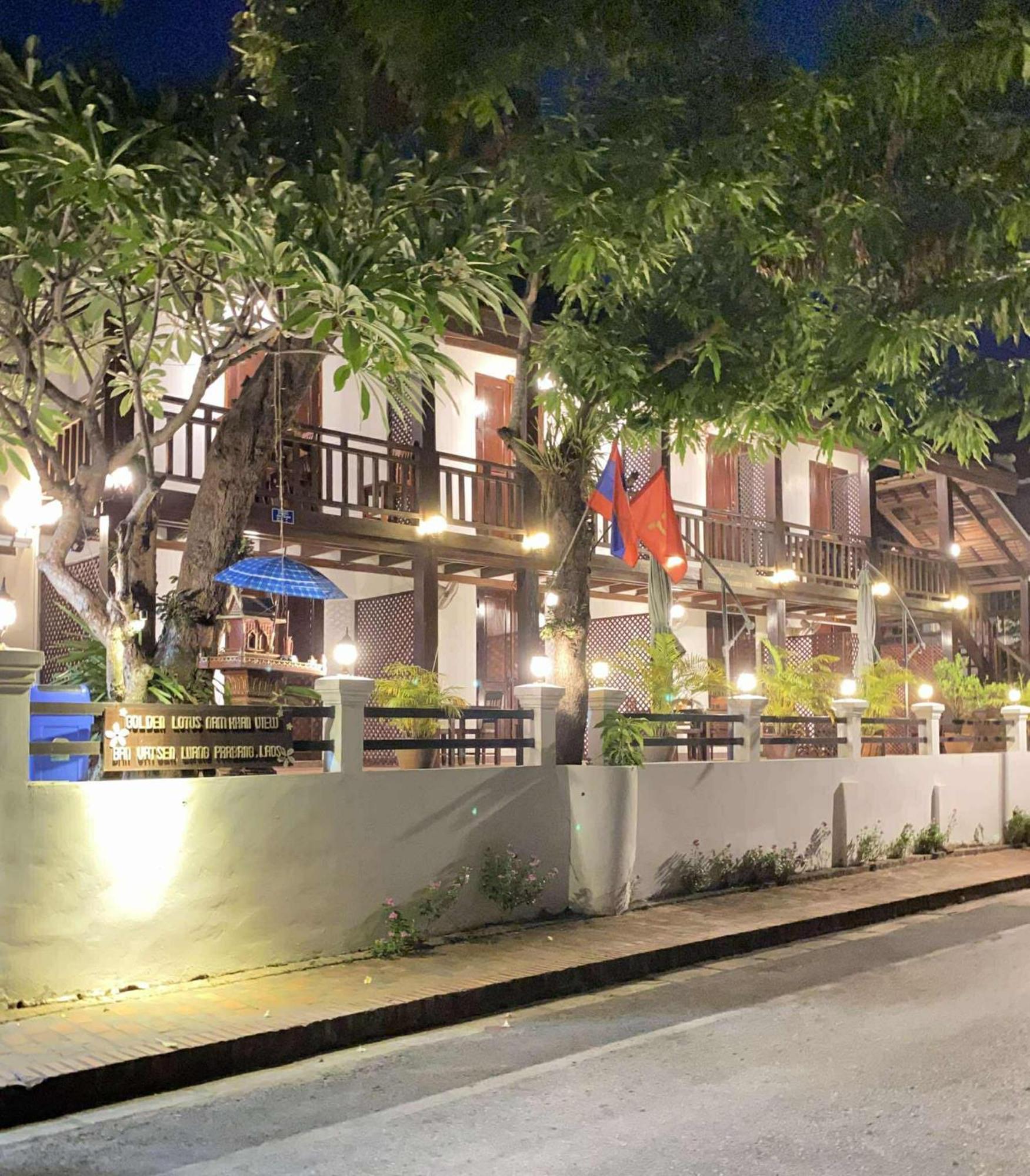Golden Lotus Namkhan View Luang Prabang Exterior photo